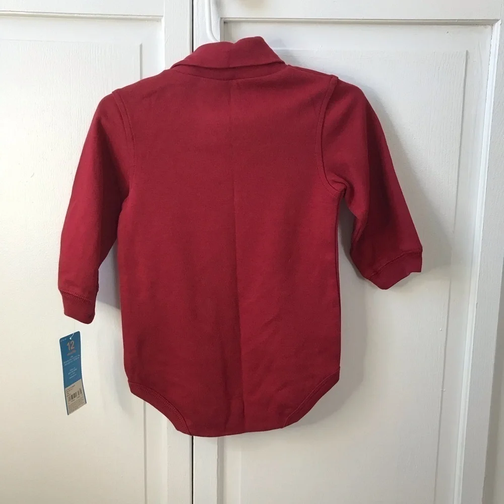 CARTER’S Burgundy Turtle Neck Long Sleeve Onesie PRICE IS FIRM